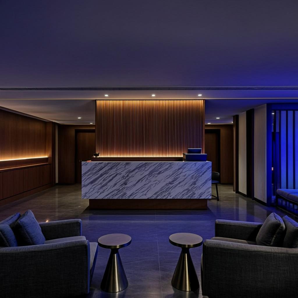 Luxury spa interior at Relax Zen massage centre in HITEC City Hyderabad